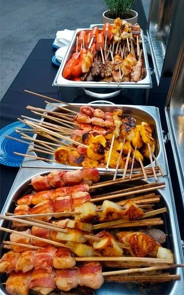 Espetinhos para festa