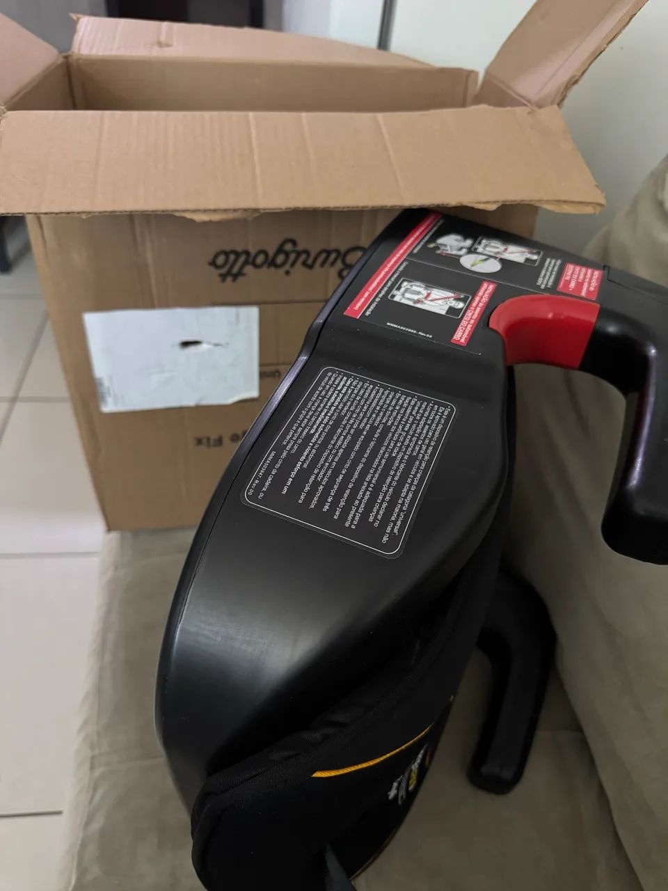 Assento para criança carro com gancho  - Foto 4