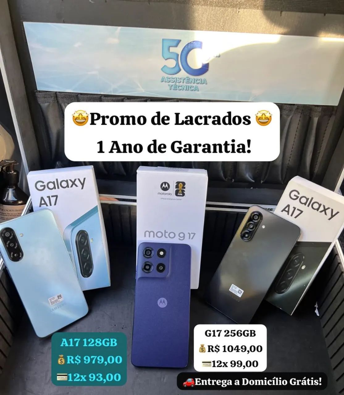 Vendedo celulares novos e recondicionados 
