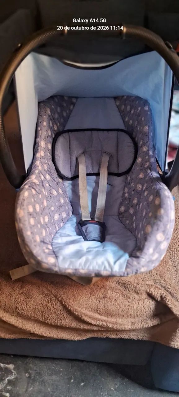 Vendo bebe conforto ou troco - Foto 5