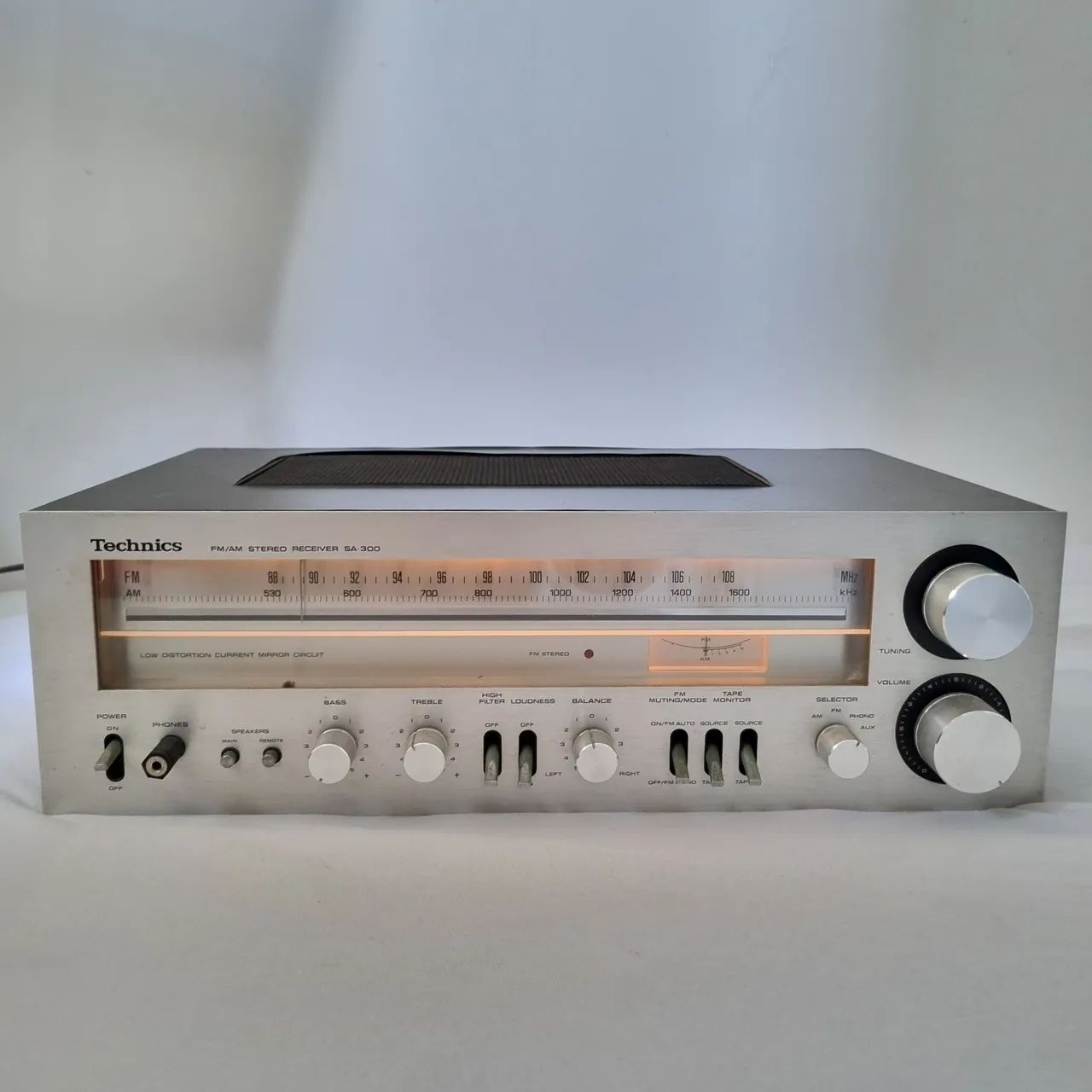 （L）Technics by Panasonic SA-300 FM/AM Technics SA-300 AM/FM Stereo Receiver for sale online | eBay