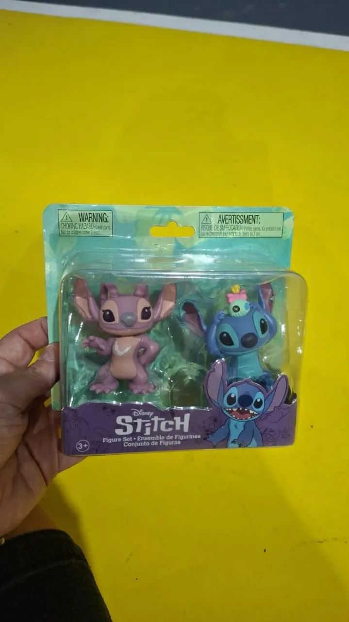 Set de Miniaturas Stitch & Angel