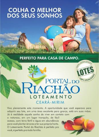 Terreno para mini - granja ( Ceara mirim) 25 x 40