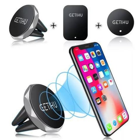 Suporte celular Universal Magnético Ar condicionado Portatil Android celular IPhone - Foto 5