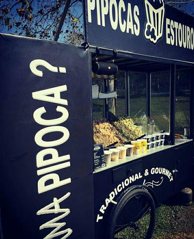 Carrinho de Pipoca Churros Food Bike