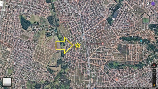 Lote Ap. de Goiânia, (casa 2 quartos). 360m2, 12x30, prox. Av. Atlantica, Goiânia Park Sul - Foto 4
