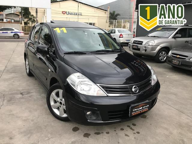 Nissan Tiida 1.8 Mec. SL Teto Solar 2010/2011 Impecável