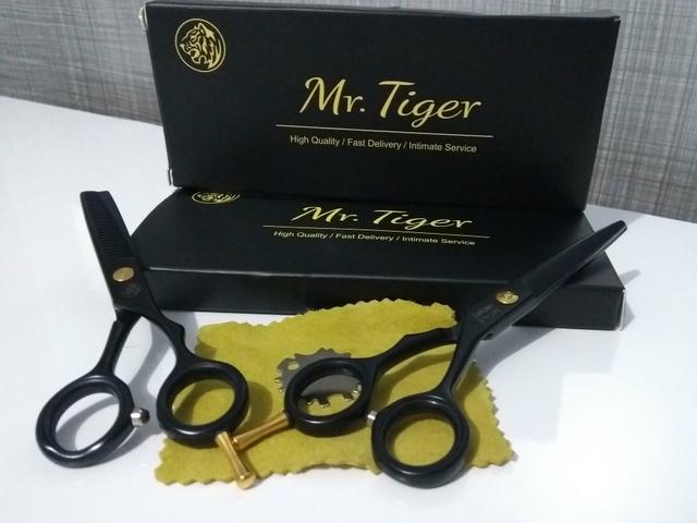 Conjunto De Tesouras Profissionais Japonesa Mr. Tiger - Foto 3
