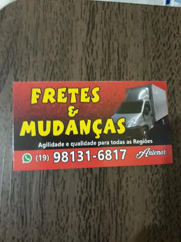 Frete e mudança região de Campinas