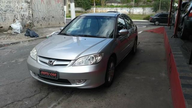Honda Civic ex automatico 2006 + couro novinho