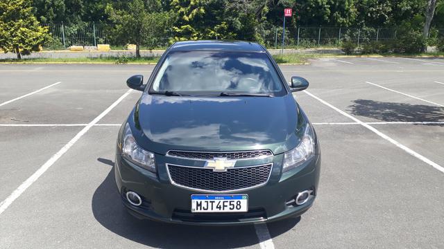 Cruze LT 1.8 Sedan 2012, automático, completo, couro, impecável, aceito troca - Foto 5