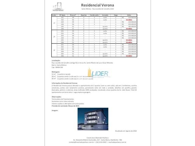 Apartamento à venda com 2 dormitórios em Segismundo pereira, Uberlandia cod:21465