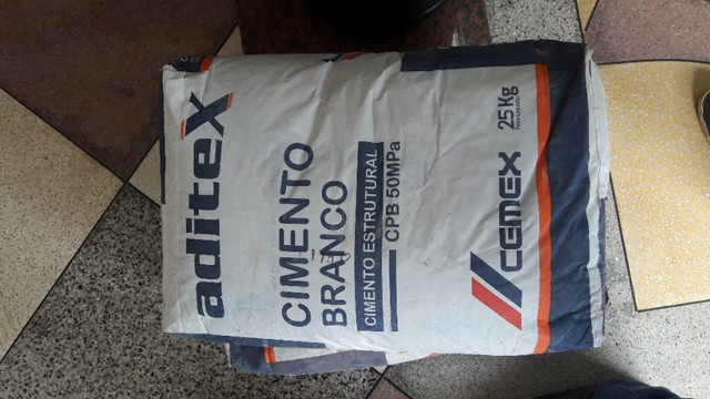 Cimento Branco Estrutural Saco de 25 kg - Foto 5