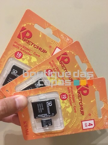 Cartão de memória ketchup Original Classe 10 4Gb kt-m4 Ótimo custo benefício - Foto 3