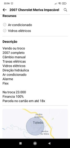 MERIVA IMPECÁVEL