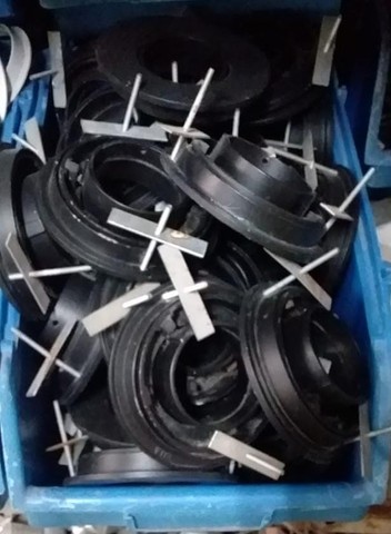 Spot de embutir lampada dicroica - cor preta - Foto 3