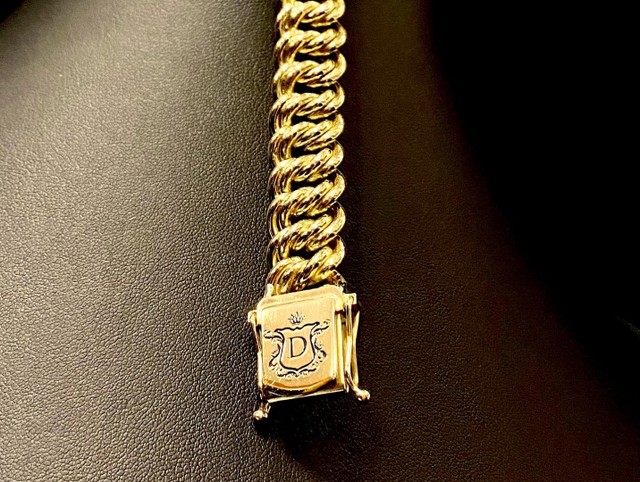 Pulseira em Ouro 18k Maciça  100 gramas