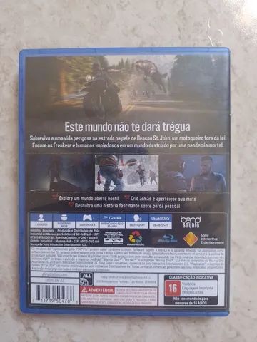 DAYS GONE PS4 MÍDIA FÍSICA - Videogames - Jardim das Estrelas, Sorocaba  1249195440