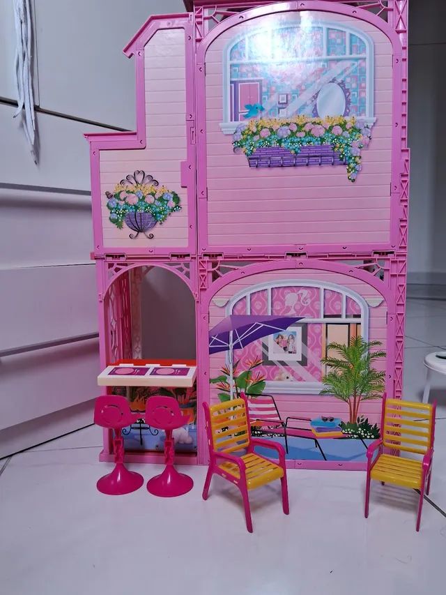 CASA DA BARBIE COM GAVETAS