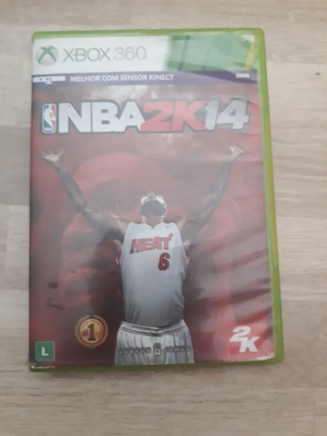 NBA 2k15 Xbox 360 Jogo Original Basquete Nba 15 Mídia Física.
