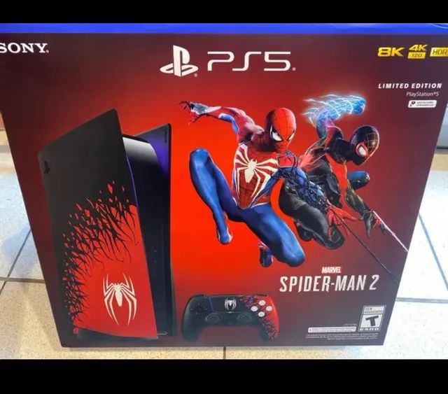 Playstation 5 Midia Fisica Spider Man 2 na RB Store