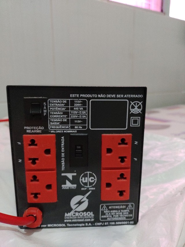 Estabilizador de voltagem , bem conservado - Computadores e acessórios -  Neópolis, Natal 1127761599 | OLX