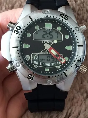 RELÓGIO CITIZEN PULSEIRA DE BORRACHA
