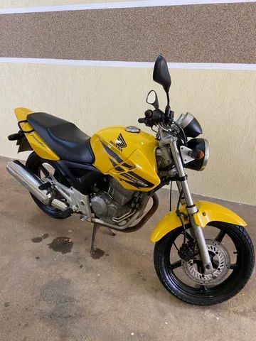 honda-cbx-250-twister-2008-amarela - Motos - Peças para Moto