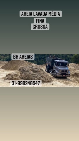 Areia,brita,Escória,terra vegetal  - Foto 5