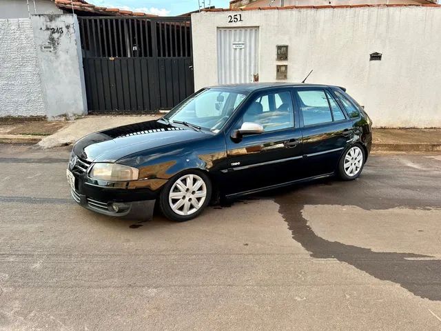 Gol G3 rebaixado com rodas 18 , suspensão Rosca slim 