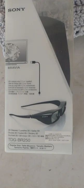 Vendo um óculos 3 D Sony novo 
