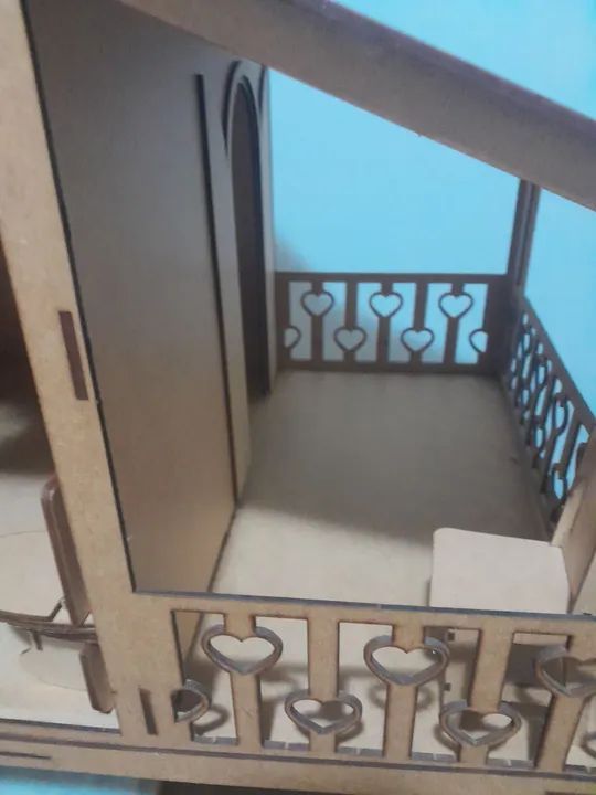 Casinha de boneca ( Grande ) 1,27×90cm - Foto 3
