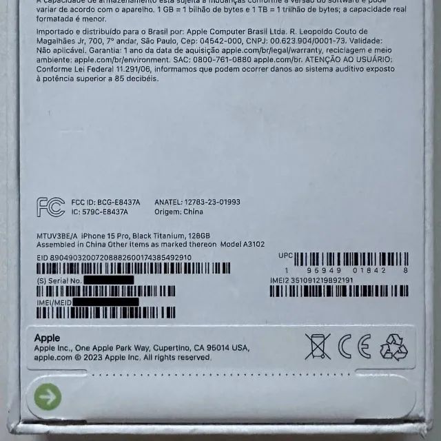 iPhone 15 Pro 128GB (Lacrado) - Foto 3