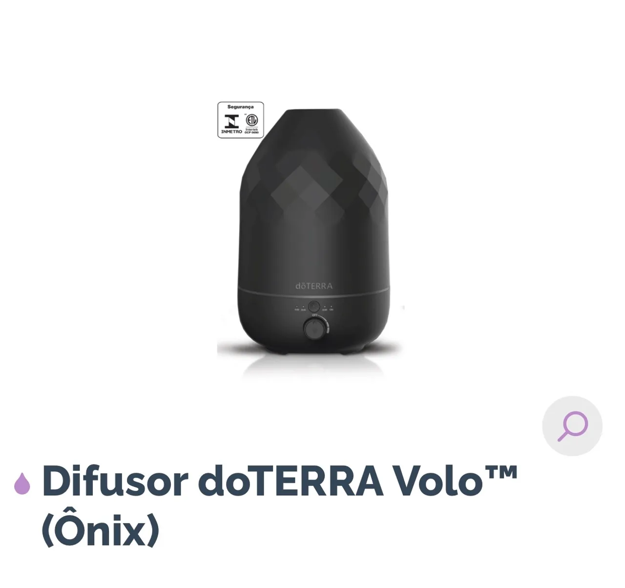 Difusor de Aromas doTERRA