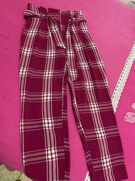 Calça xadrez  - Foto 2