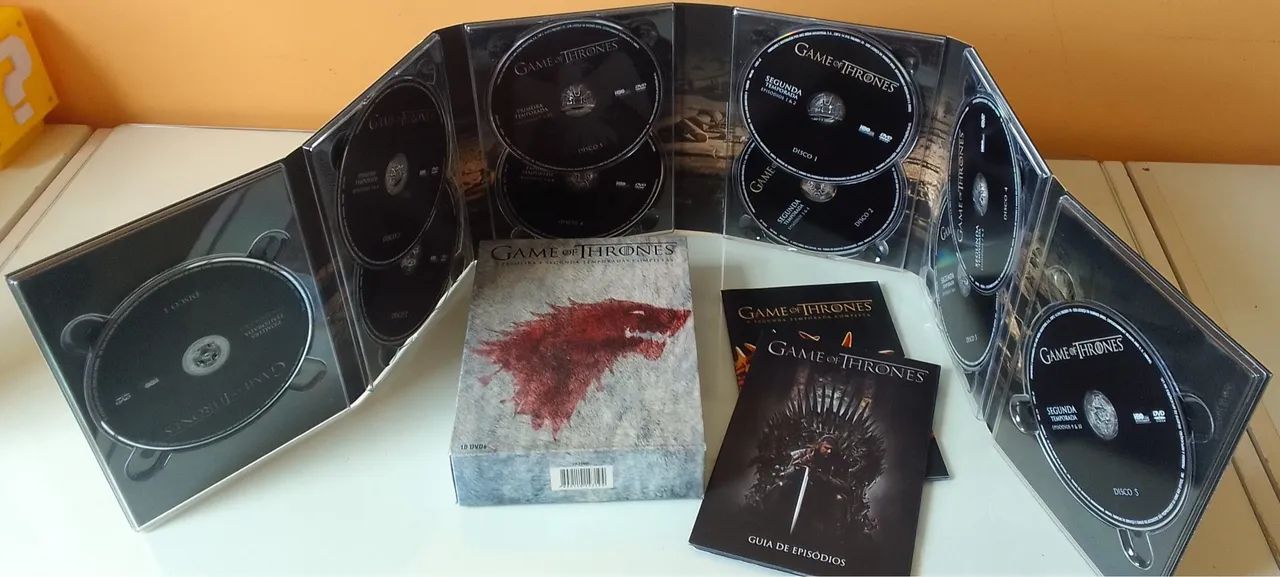 Game of Thrones. 10 DVDs Primeira e Segunda Temporada - Foto 2