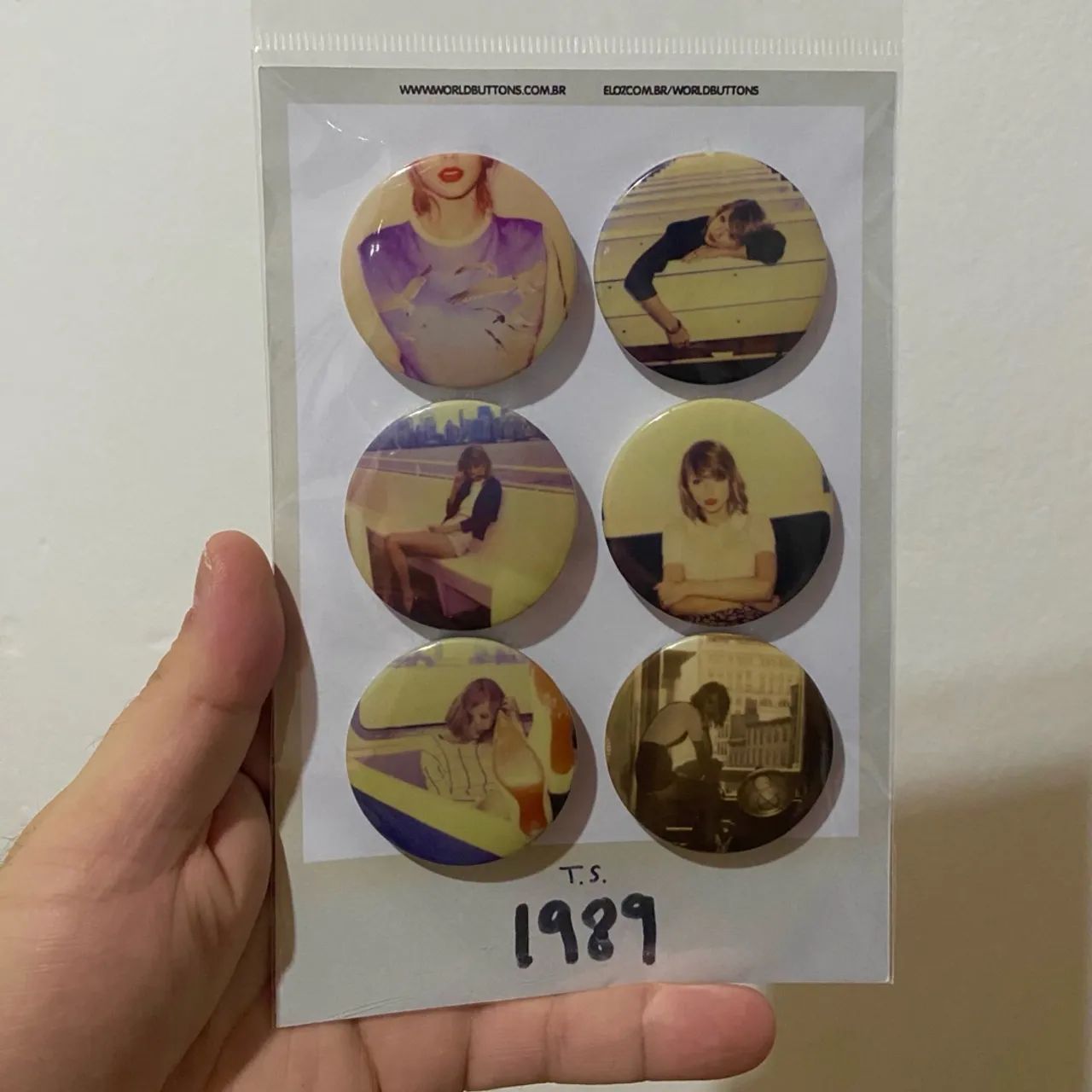 Bottons Taylor Swift 1989