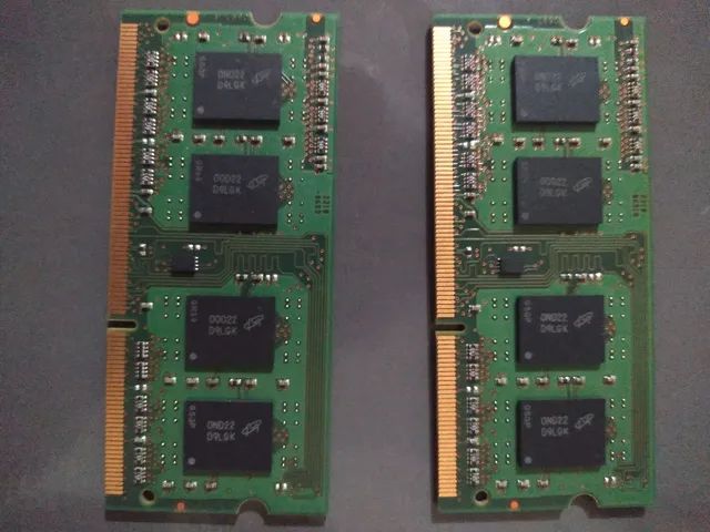 2 MEMÓRIAS RAM 2 GB 1 MICRON MT8JSF25664HS-1G1D1 - Foto 2