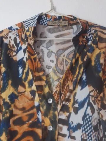 Camisa feminina Maclagen - tamanho M - Foto 2
