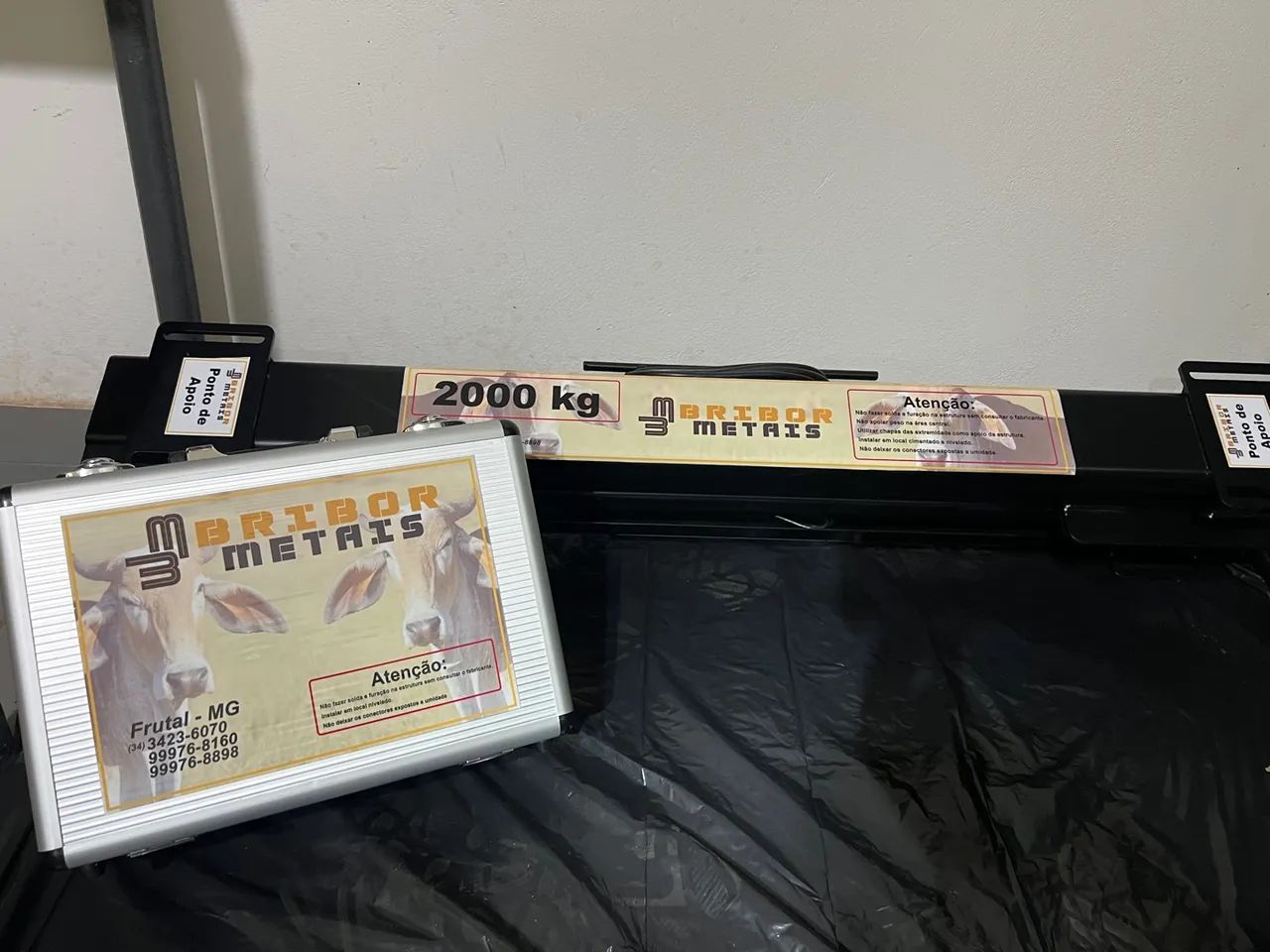 Balança digital bovina 4 mil kg  - Foto 3