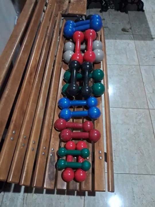 halteres bola emborrachado - Foto 2