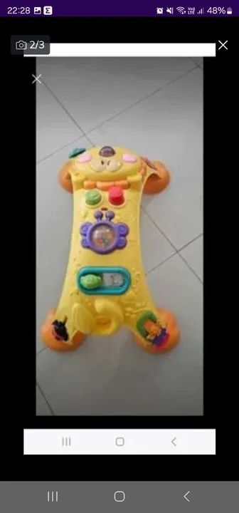 Brinquedo Fisher-Price musical  infantil com luzes e sons