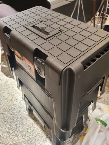 Banqueta Com Compartimento Multiuso Novo + Entrega grátis na Hora  - Foto 3