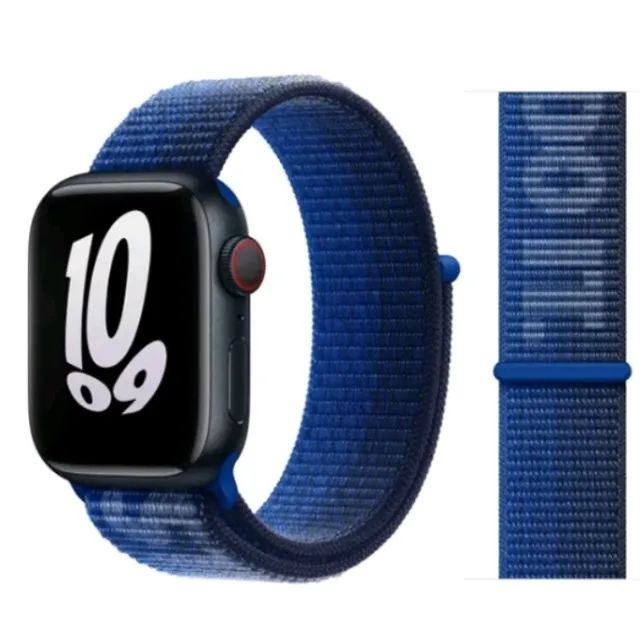 Pulseira Nylon com velcro pra AppleWatch 42 a 49mm Promoção - Foto 6