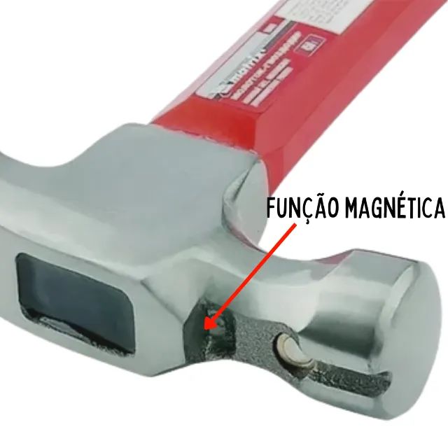 Martelo Magnético 31cm 450g Cabo Emborrachado _ FE191 - Foto 2