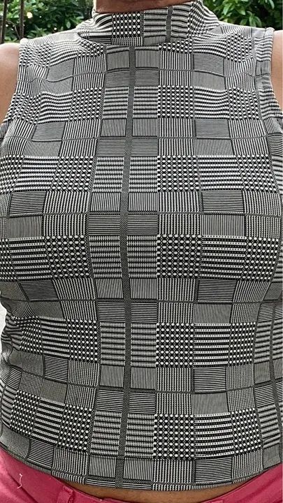 Blusa de Malha com Estampa Geométrica - Foto 3