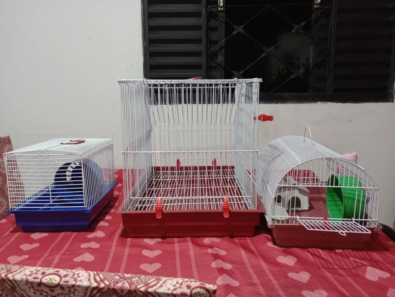 Kit 3 Gaiolas para Roedores + Extras