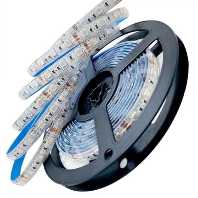 Fitas Led Decorativa RGB 5050 5m Controle Sem Fio Led _ CS479 - Foto 3