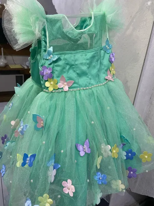 Vestido no tema Jardim Encantado 