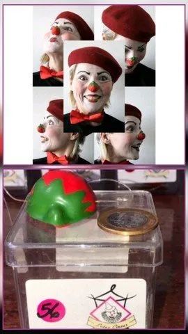 Nariz Palhaça Unissex por R$20 da Látex Circus Novo